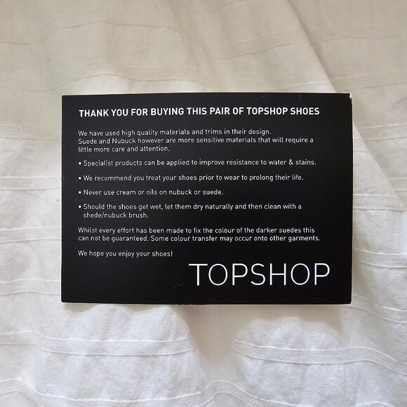 New Topshop Control Over The Knee Suede Boots - 2014 - Black - Sz UK 5 / 38 EU / - Picture 15 of 16